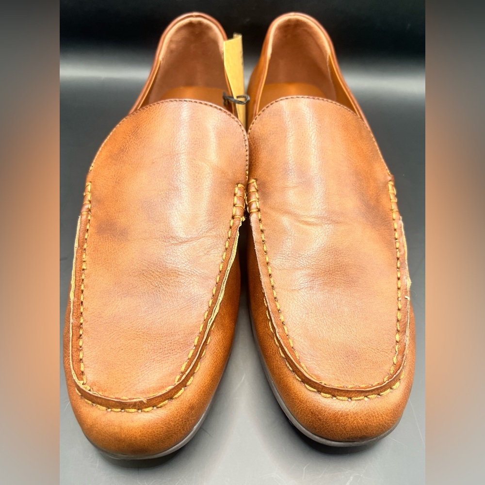 Frye and Co. Men’s Boston Brown Leather Slip-On‎ Shoes- Size:10-1/2M- NWT